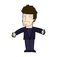 comic cartoon confused man N9