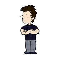 comic cartoon man refusing to listen N3