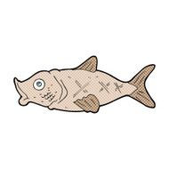 comic cartoon fish N27