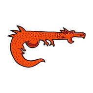 comic cartoon medieval dragon N3