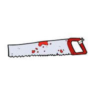 comic cartoon rusty old saw N2