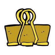 comic cartoon brass clip N2