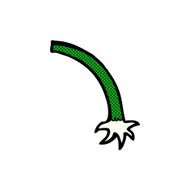 comic cartoon monster arm N4