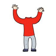comic cartoon headless body N3