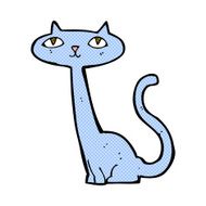 comic cartoon cat N13