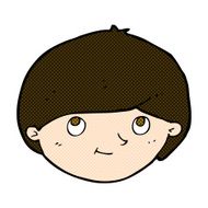 comic cartoon happy man N106