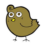 funny comic cartoon bird N33