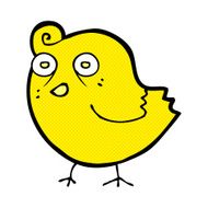 funny comic cartoon bird N34