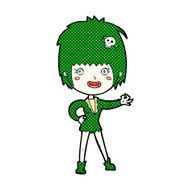 comic cartoon vampire girl N52