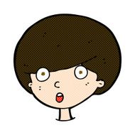 comic cartoon surprised boy N7