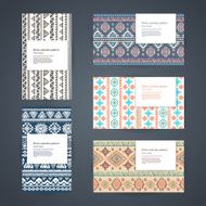 Beautiful floral set of banners N2