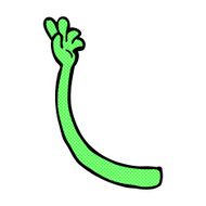 comic cartoon monster arm N18