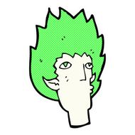 comic cartoon vampire face N11