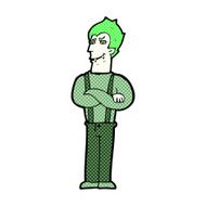 comic cartoon vampire N34