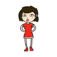 comic cartoon woman N8