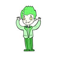 comic cartoon vampire boy N3