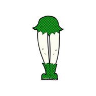 comic cartoon vampire legs N2