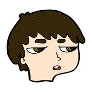 comic cartoon annoyed boy N8