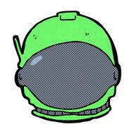 comic cartoon astronaut face N2