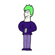 comic cartoon vampire N37