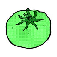 comic cartoon green tomato N2