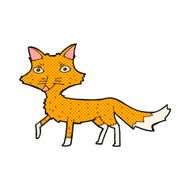 comic cartoon little fox N4