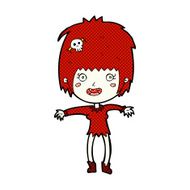 comic cartoon vampire girl N54