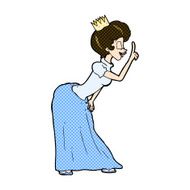 comic cartoon princess N12