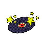 comic cartoon magic old vinyl record N2