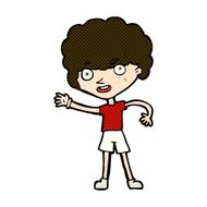comic cartoon sporty person N3