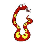 comic cartoon snake N18
