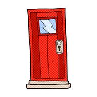 comic cartoon door N3