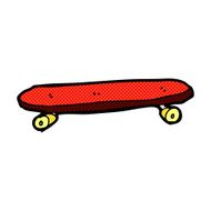 comic cartoon skateboard N16