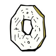 comic cartoon wooden number N14