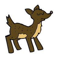 cute comic cartoon deer N3