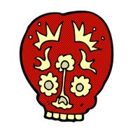 comic cartoon sugar skull N3