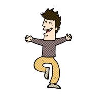 comic cartoon laughing man N5