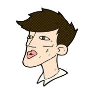 comic cartoon male model guy N3