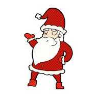 comic cartoon santa claus N44