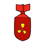 comic cartoon nuclear bomb N5