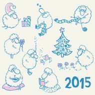 Merry sheeps - 2015 symbol N2