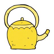 comic cartoon tea pot N3