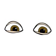comic cartoon eyes N17