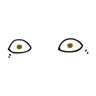 comic cartoon eyes N18