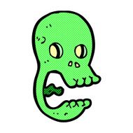 funny comic cartoon skull N6