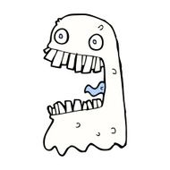 comic cartoon gross ghost N12