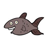 comic cartoon fish N28