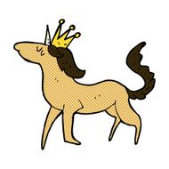 comic cartoon unicorn N8