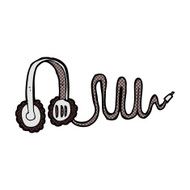 comic cartoon headphones N5