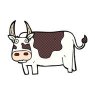 comic cartoon bull N7